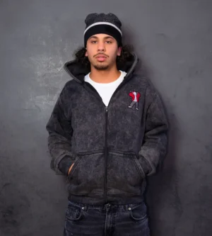 Hoodie Dark Washed